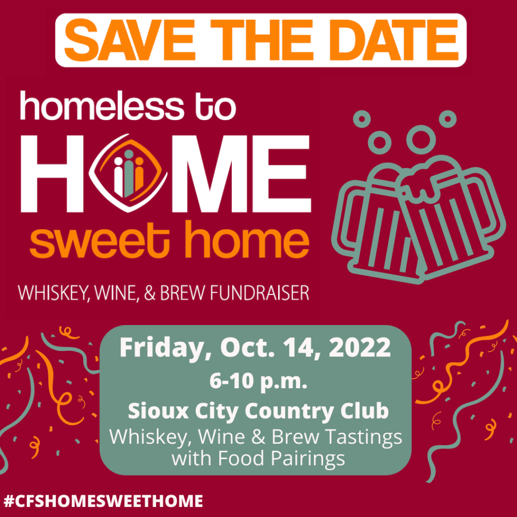 Save The Date: Homeless to Home Sweet Home — Whiskey, Wine & Brew Fundraiser 2022